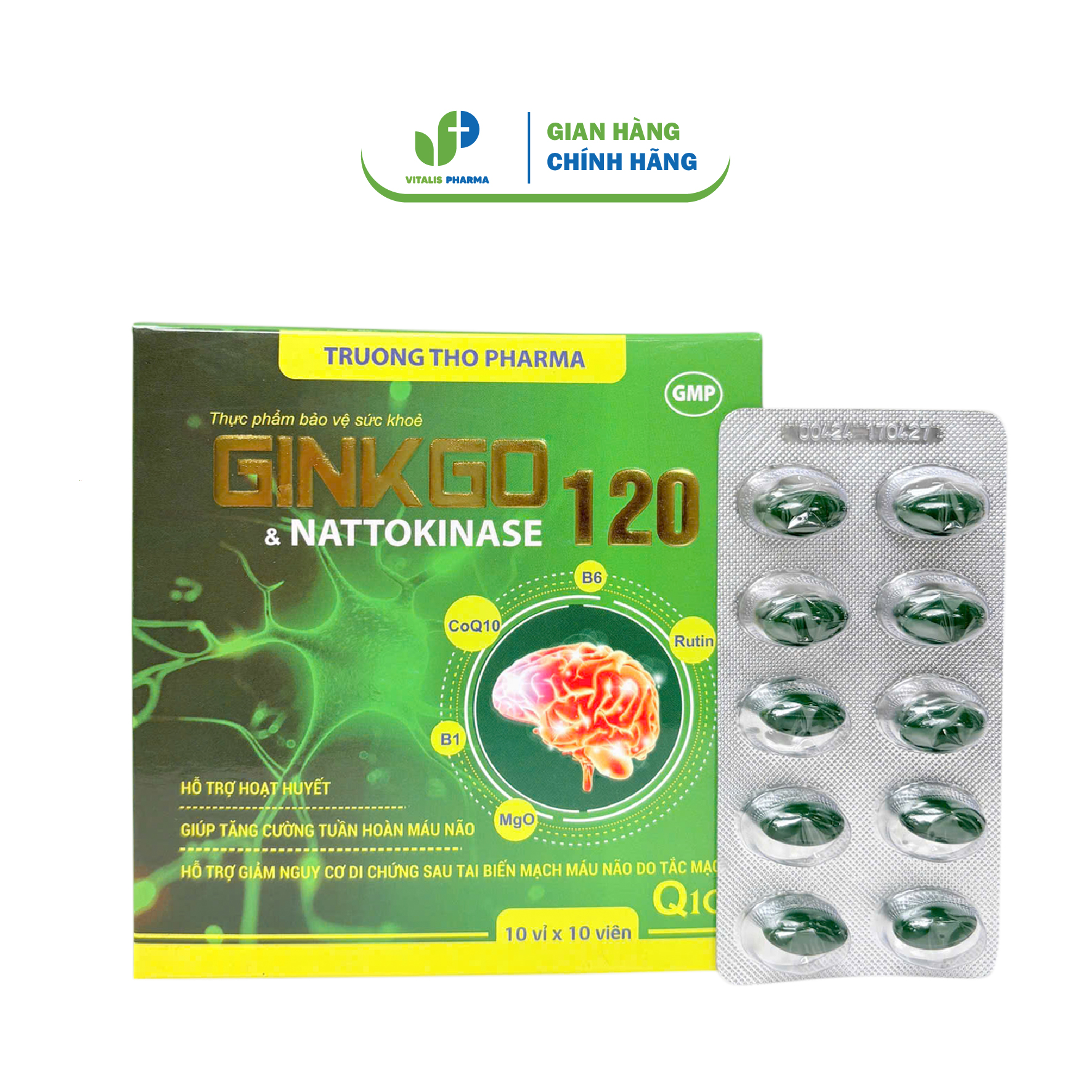 GINKGO & NATTOKINASE 120